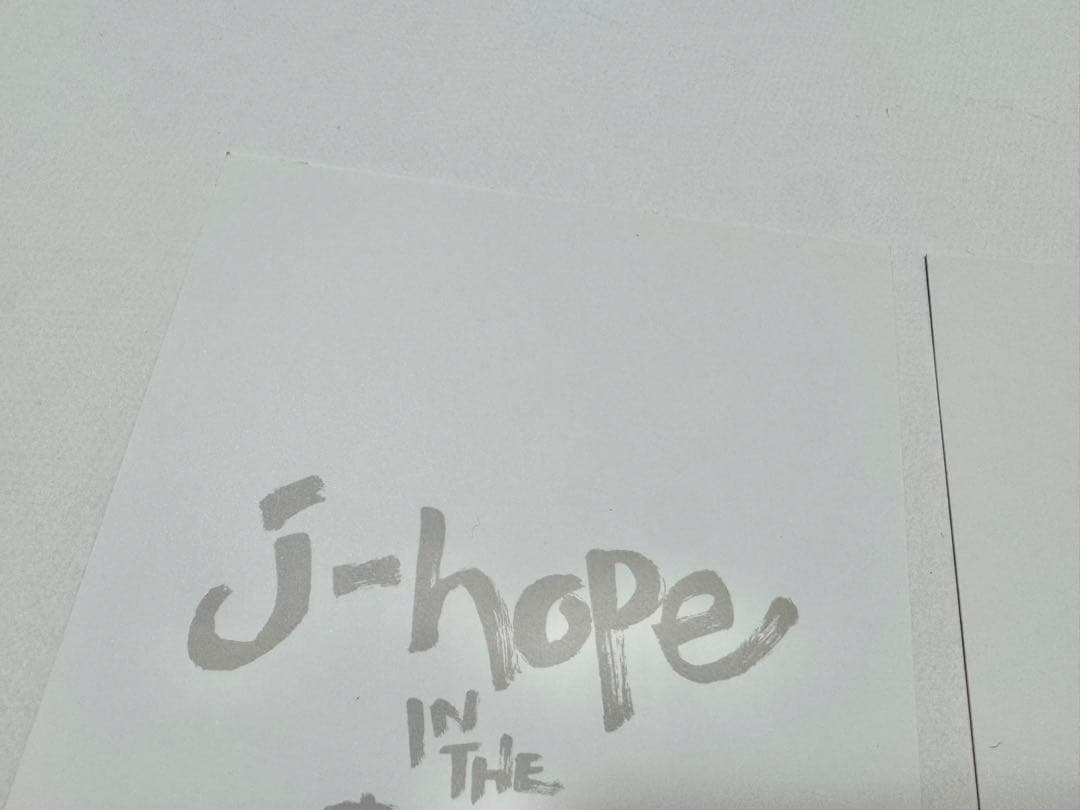j-hope 特典ポストカード