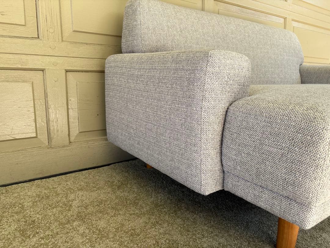 【極美品】ウニコ LOTTIE sofa 2S グレー系