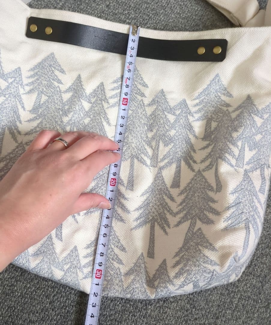 専用　ハンドメイドミナペルホネンランドシアター（アイボリー）ショルダーバッグ