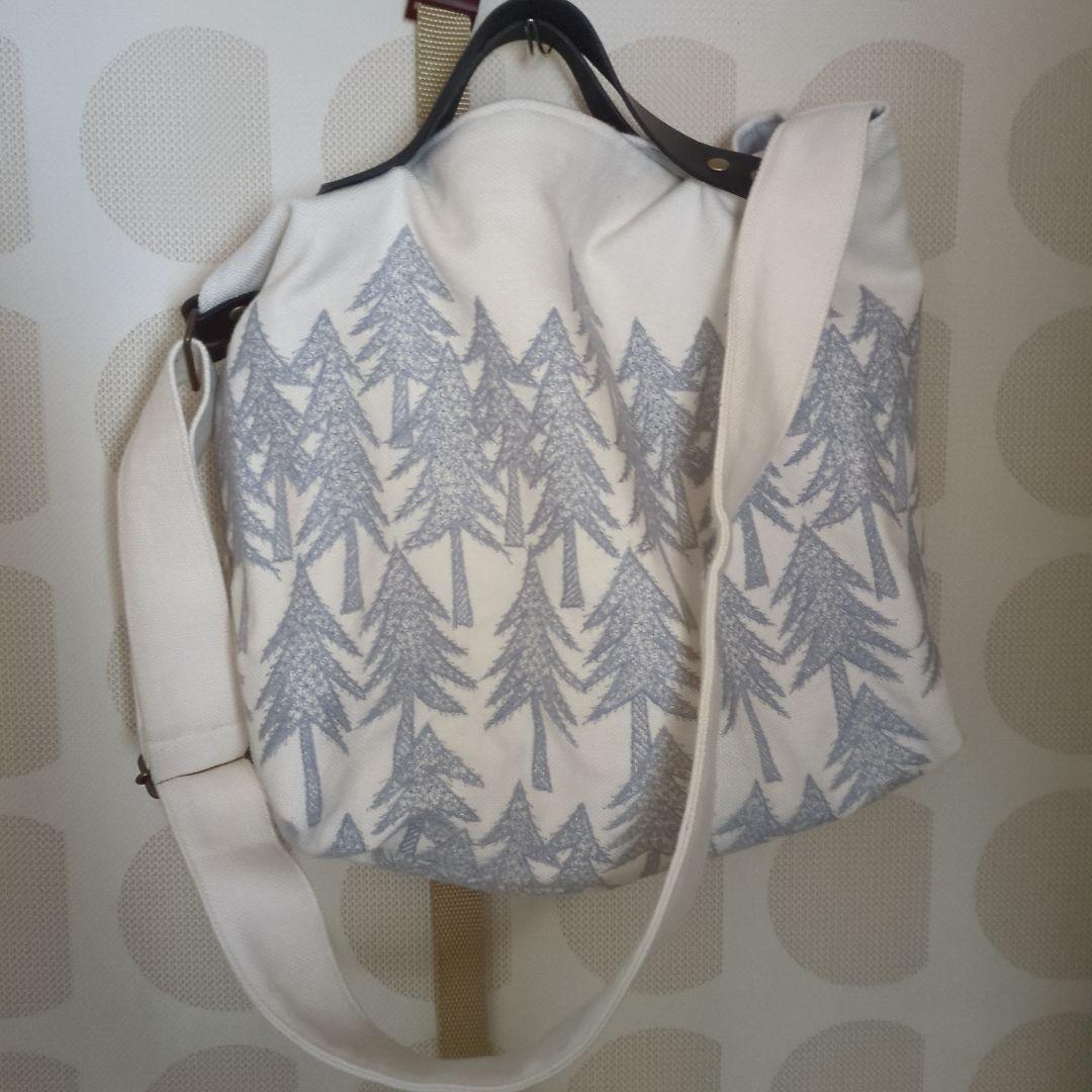 専用　ハンドメイドミナペルホネンランドシアター（アイボリー）ショルダーバッグ