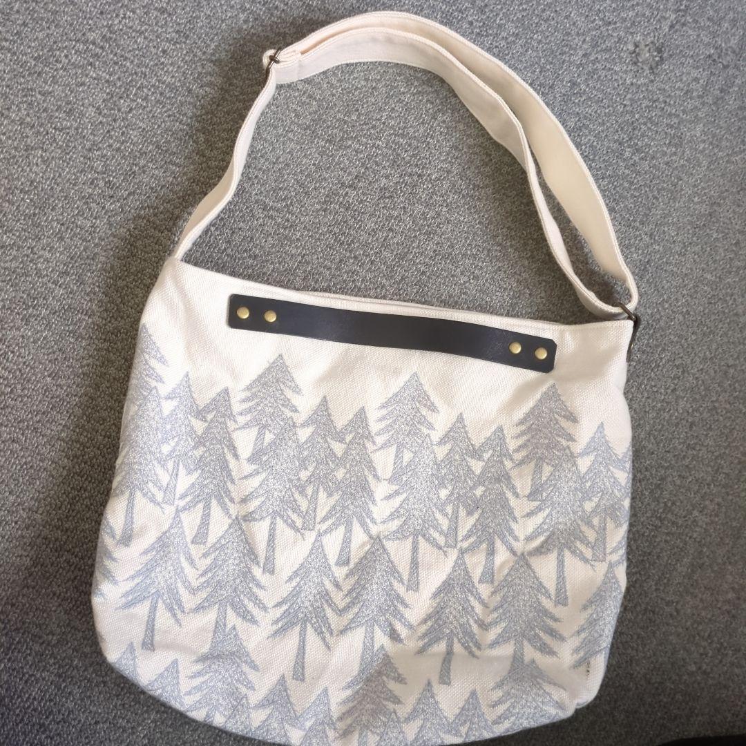 専用　ハンドメイドミナペルホネンランドシアター（アイボリー）ショルダーバッグ