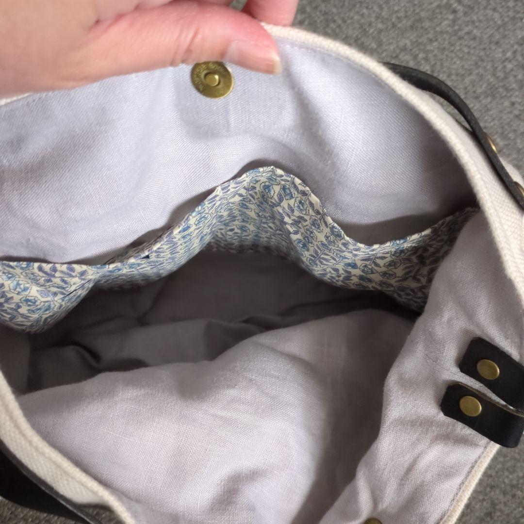 専用　ハンドメイドミナペルホネンランドシアター（アイボリー）ショルダーバッグ