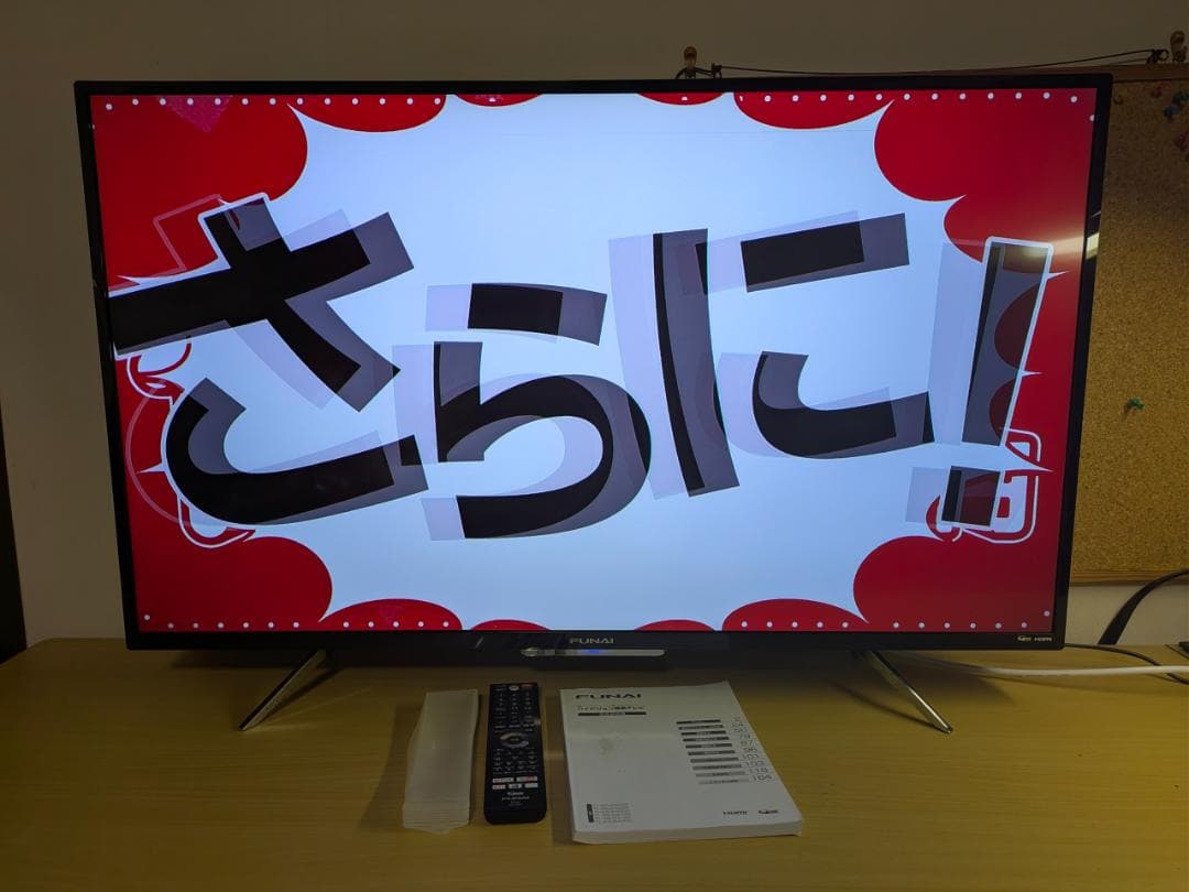内蔵HDD搭載 43インチ 4K テレビ FL-43U4010 HDR10 液晶