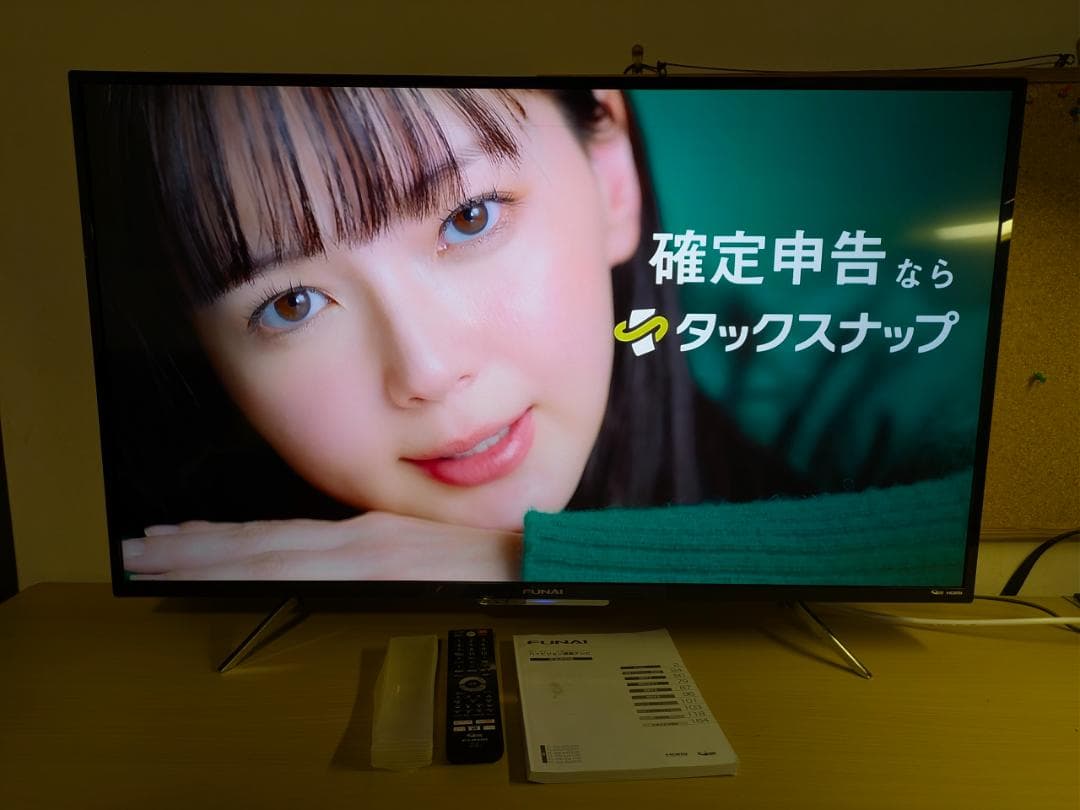内蔵HDD搭載 43インチ 4K テレビ FL-43U4010 HDR10 液晶