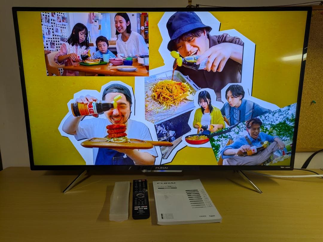 内蔵HDD搭載 43インチ 4K テレビ FL-43U4010 HDR10 液晶