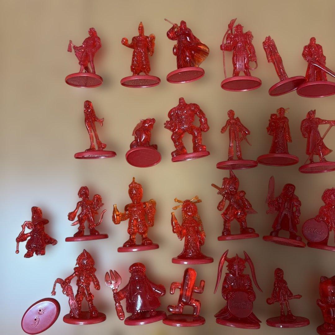 コカコーラ　ファイナルファンタジー　FF フギュア