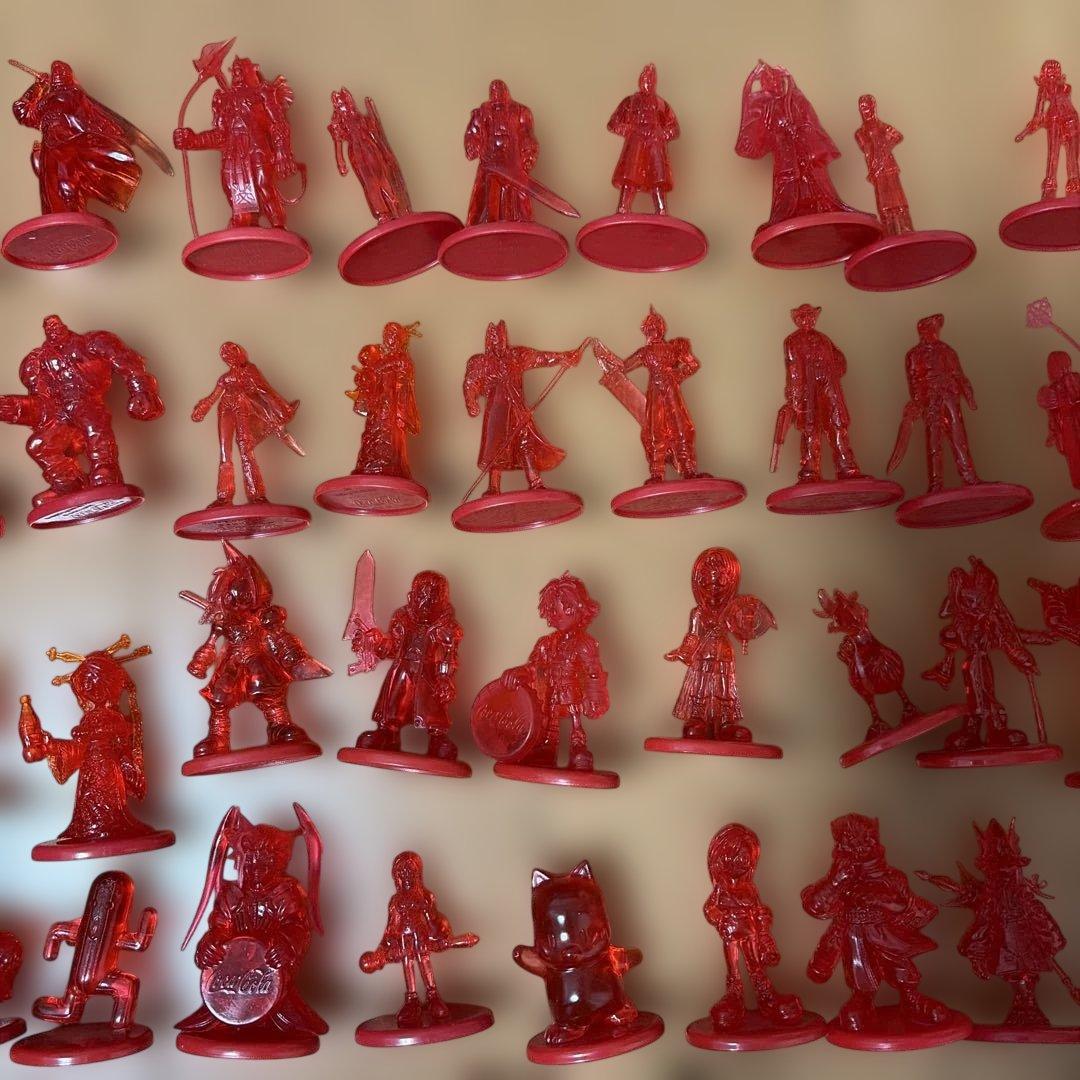 コカコーラ　ファイナルファンタジー　FF フギュア