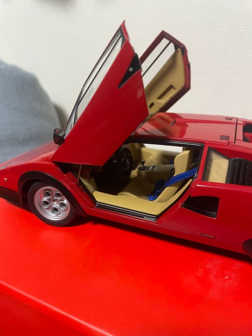 外箱あり　ランボルギーニ　カウンタック　ウォルター・ウルフ　レッド