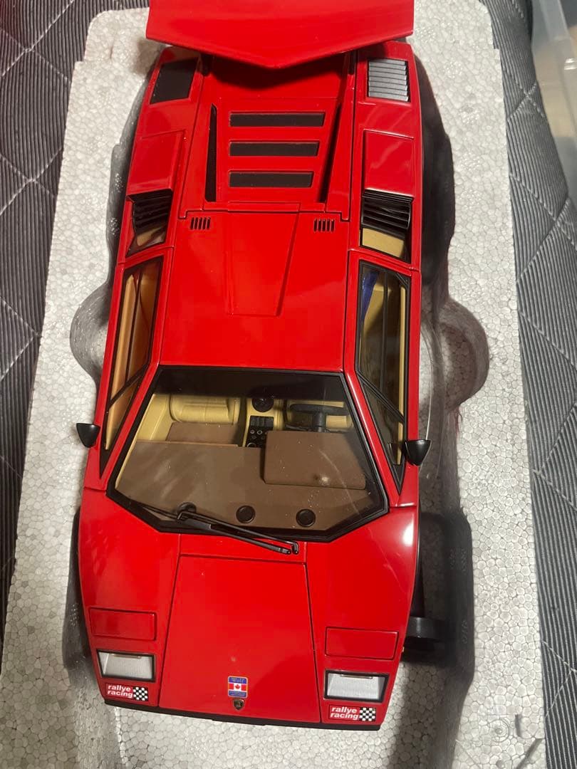 外箱あり　ランボルギーニ　カウンタック　ウォルター・ウルフ　レッド