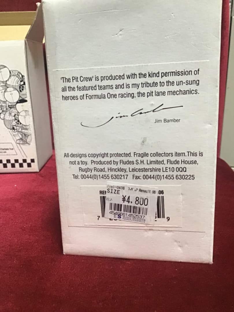 非常に珍しい!ピットクルー by ジム・バンバーフェラーリとルノーレア！！！！