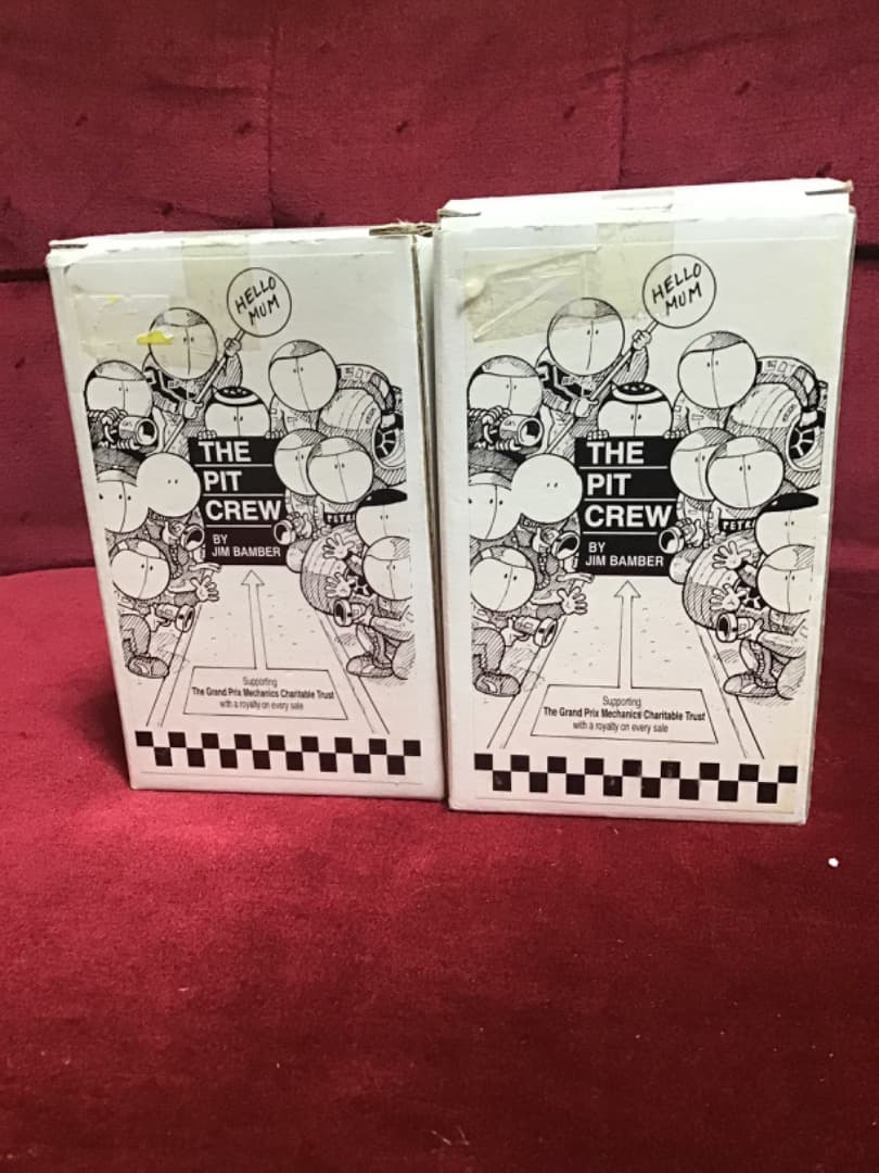 非常に珍しい!ピットクルー by ジム・バンバーフェラーリとルノーレア！！！！