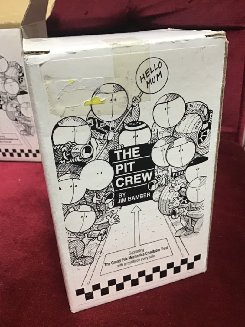 非常に珍しい!ピットクルー by ジム・バンバーフェラーリとルノーレア！！！！