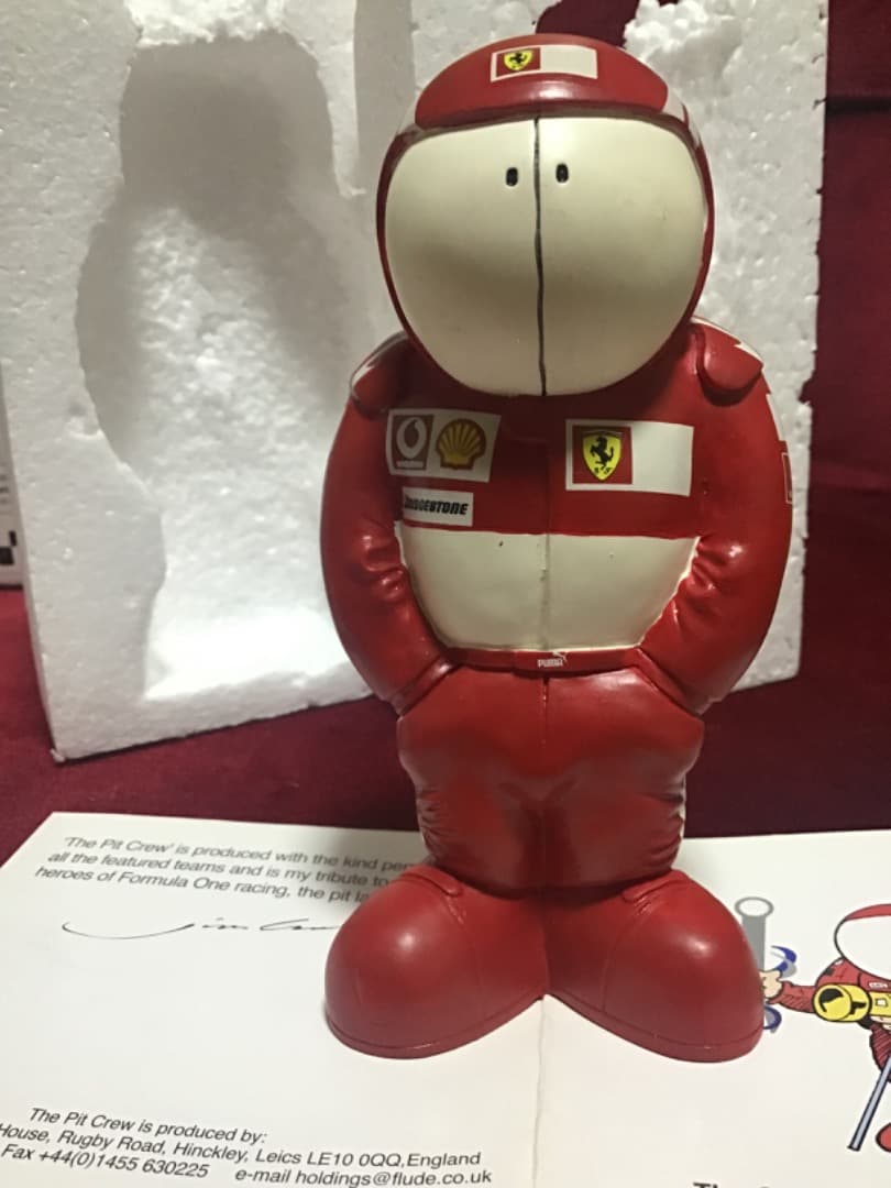 非常に珍しい!ピットクルー by ジム・バンバーフェラーリとルノーレア！！！！
