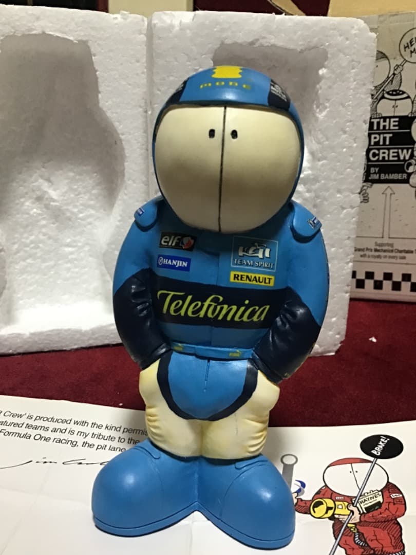 非常に珍しい!ピットクルー by ジム・バンバーフェラーリとルノーレア！！！！