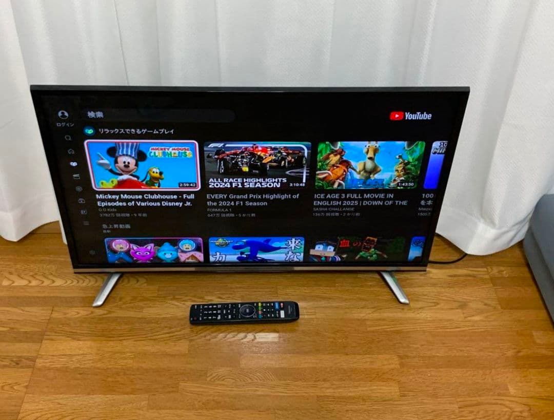 ハイセンス　32型　スマートテレビ youtube等アプリ⭐地上波BSCS