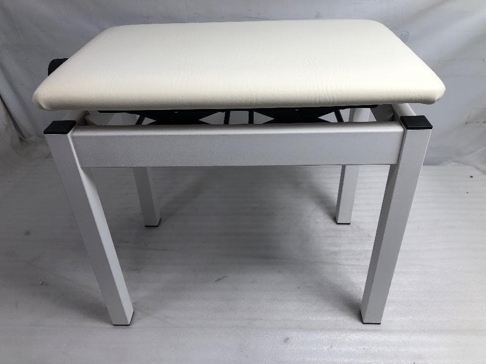※83693※ROLANDピアノ椅子　T-MDF　（ホワイト）★送料無料