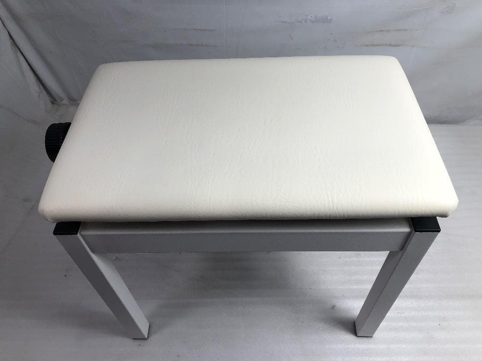 ※83693※ROLANDピアノ椅子　T-MDF　（ホワイト）★送料無料