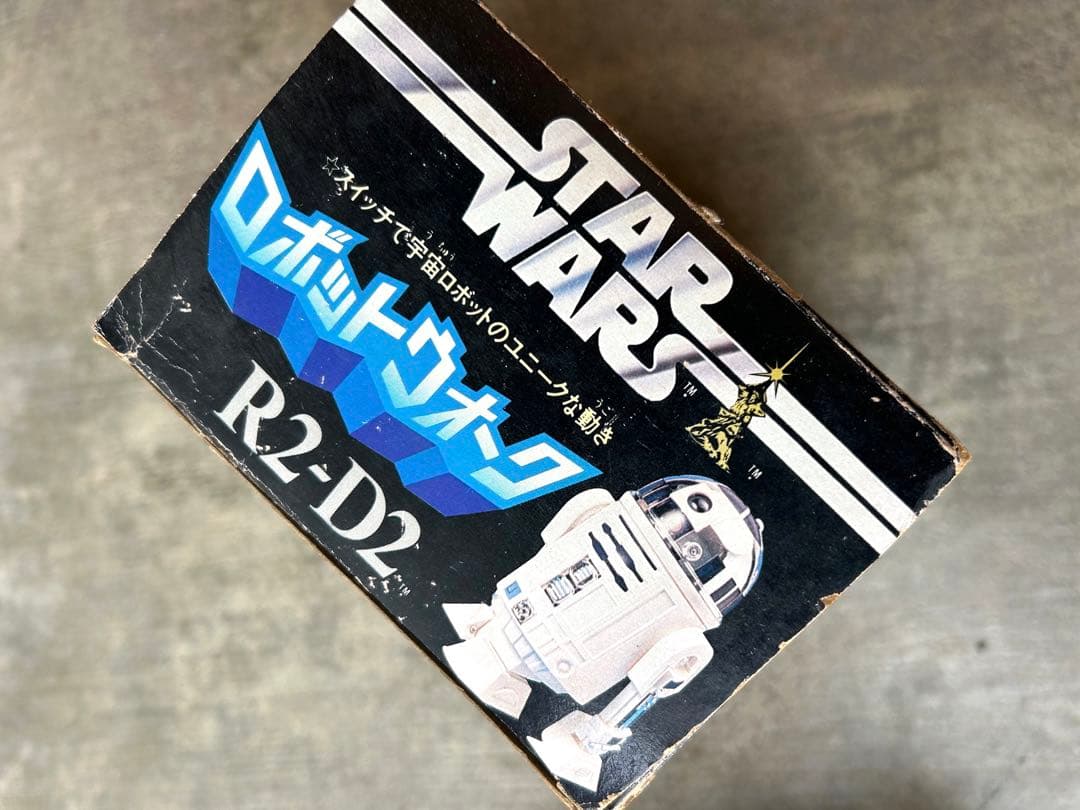 【希少】タカラ STAR WARS R2-D2 ロボットウォーク箱入、動作確認済