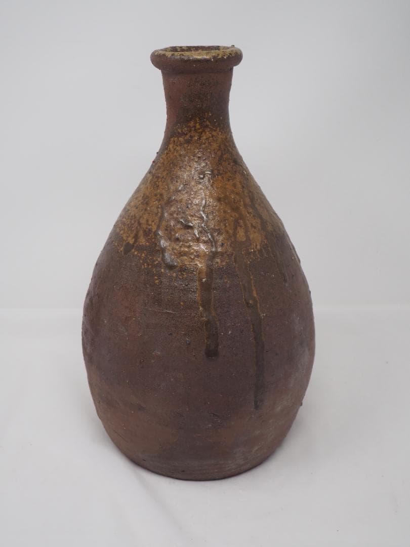 備前焼　康正二年（1456年）　室町時代　徳利　酒瓶　A　　-SO