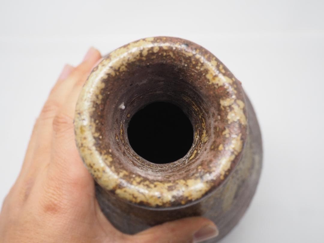 備前焼　康正二年（1456年）　室町時代　徳利　酒瓶　A　　-SO