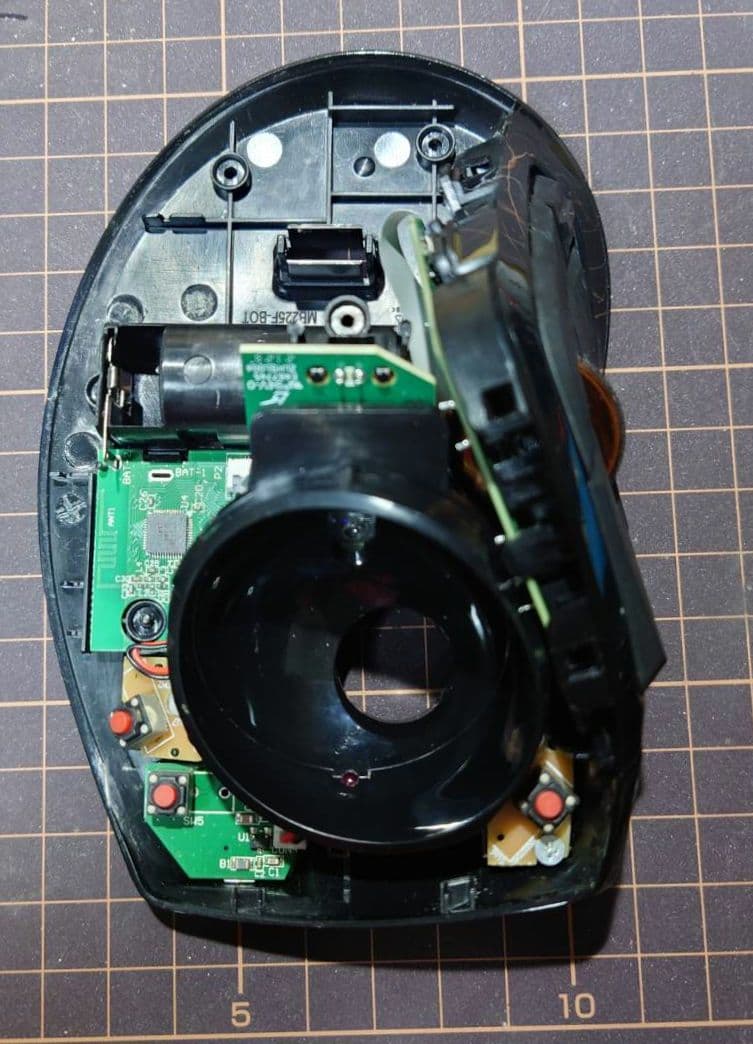 【静音化済】ELECOM DEFT PRO トラックボール　M-DPT1MR