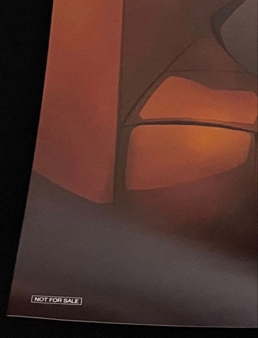 暗殺教室　avex 非売品特典ポスター　赤羽業 潮田渚　殺せんせー