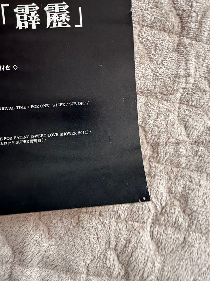 BRAHMAN 霹靂DVD 販促ポスター B2サイズ