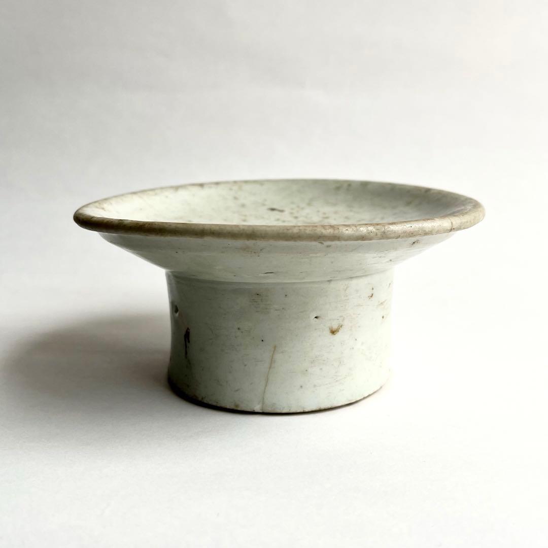 李朝　民藝　白磁　祭器　台皿