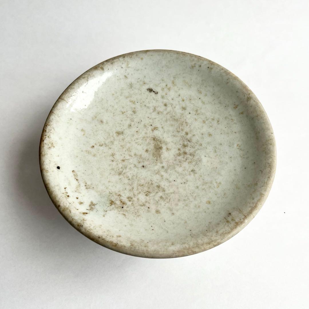 李朝　民藝　白磁　祭器　台皿