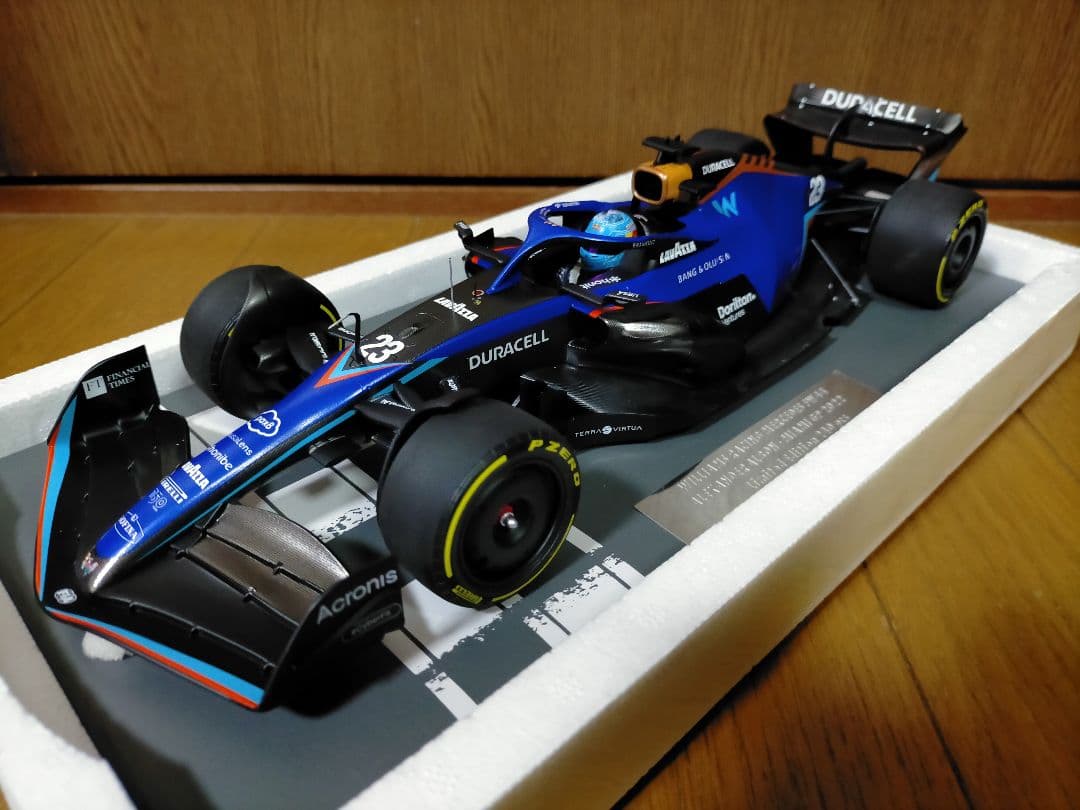 PMA 1/18 ウィリアムズ F1 FW44 アルボン 2022 マイアミGP