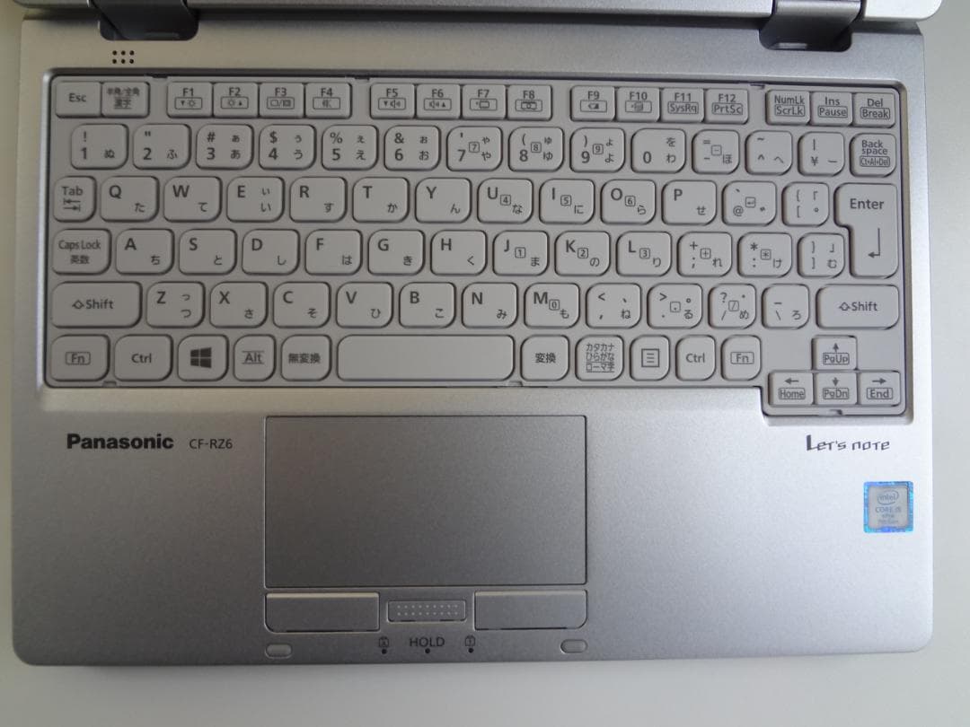 Let's note CF-RZ6 10インチ 高解像度 SSD256 MEM8