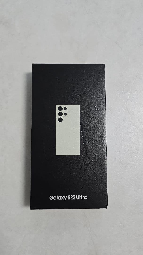 Samsung Galaxy S23 Ultra 256GB クリーム 箱つき