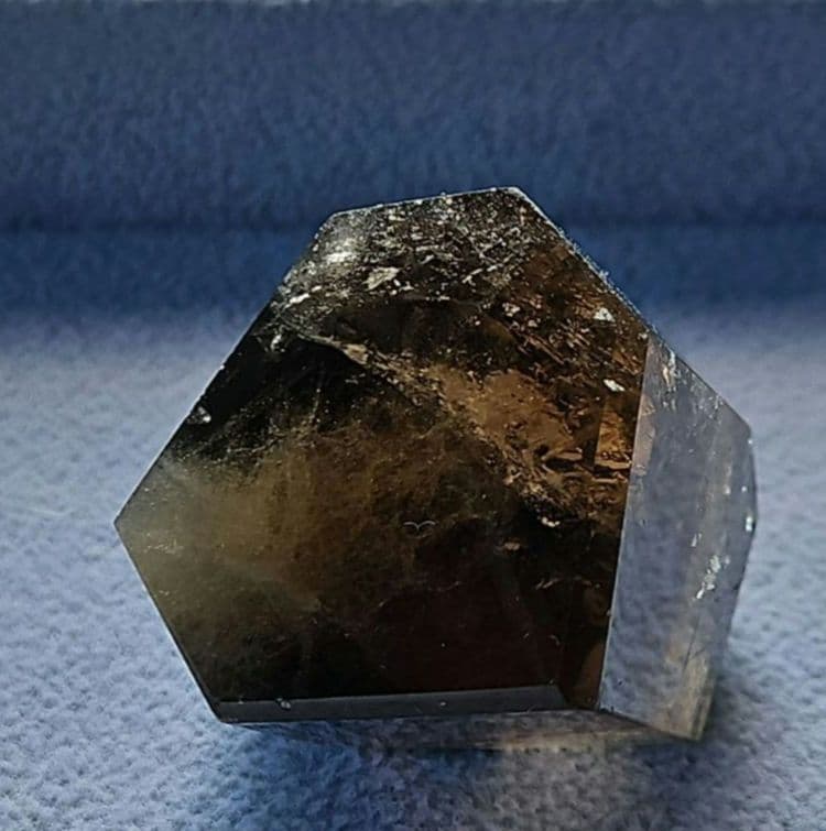 ブラックトルマリンインスモーキーモリオン 55.6mm ポリッシュ ファントム