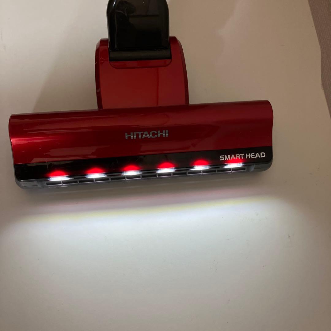 日立　サイクロン掃除機　D-DP25 PV-BH900H パワーヘッド　赤