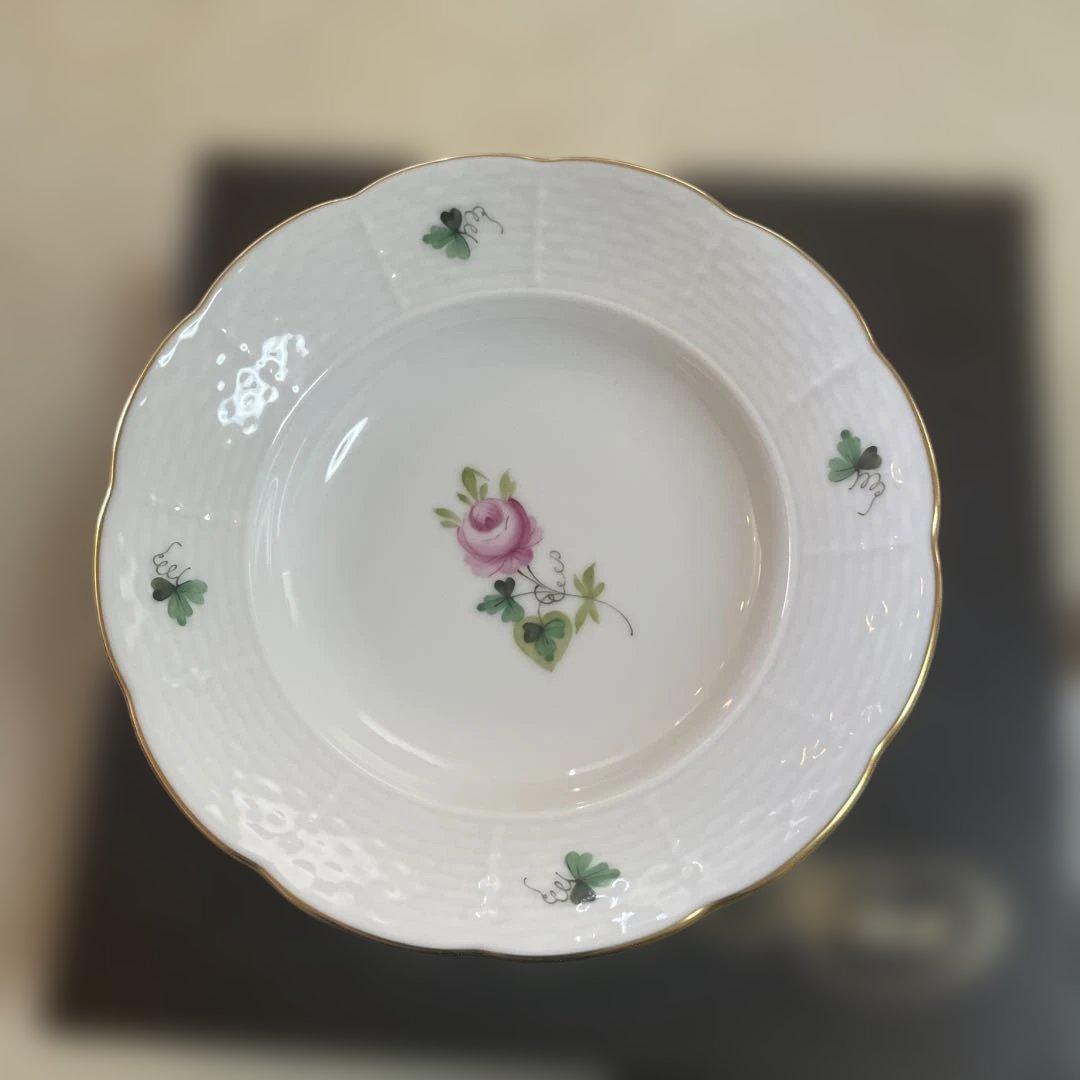 HEREND ヘレンド　ウィーンの薔薇　プレート　小皿　2枚