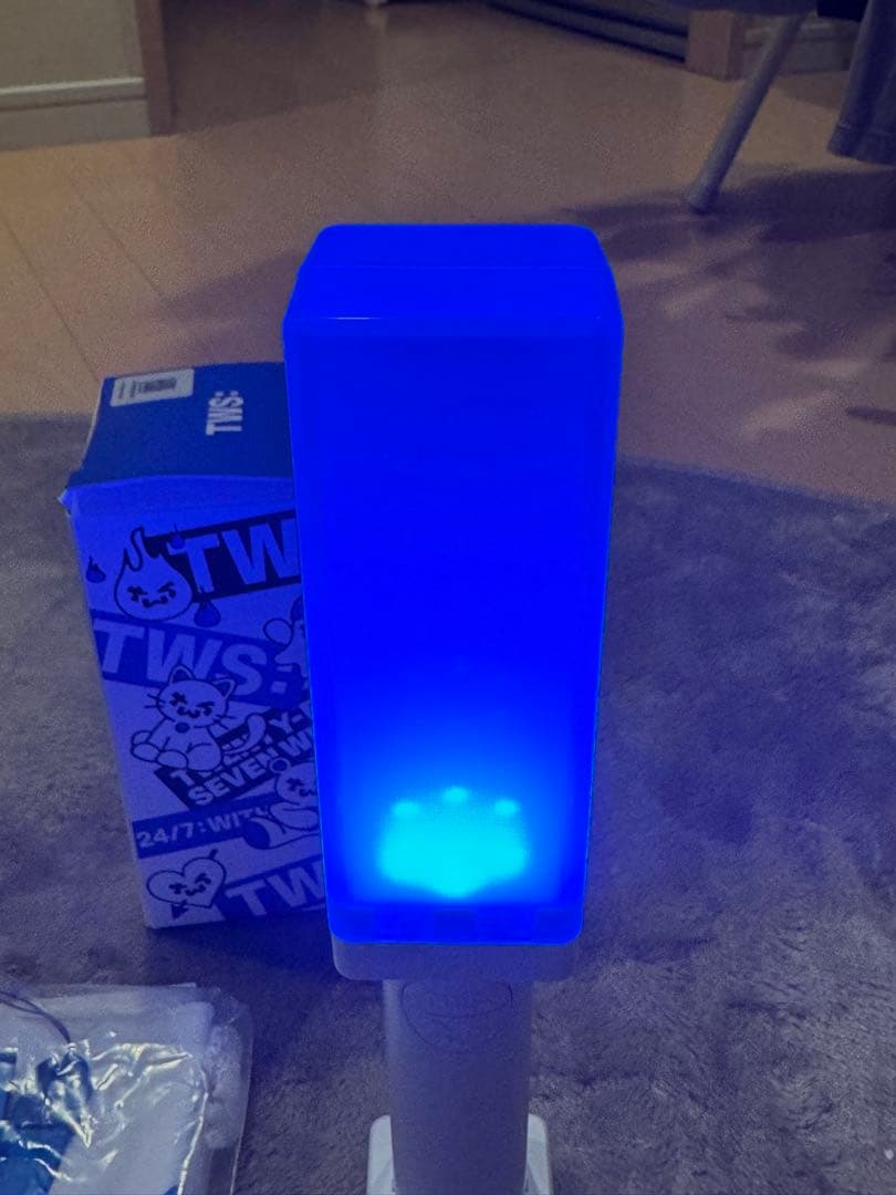 TWS ペンライト ホワイト ブルー