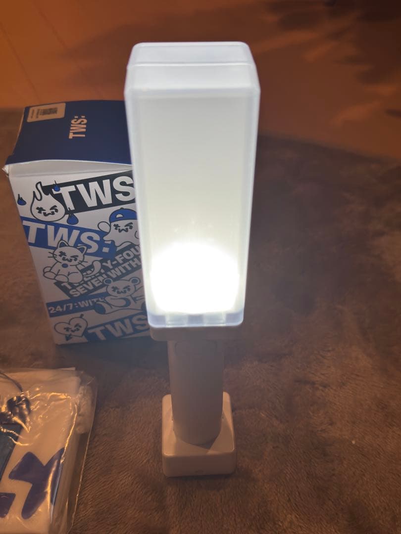 TWS ペンライト ホワイト ブルー