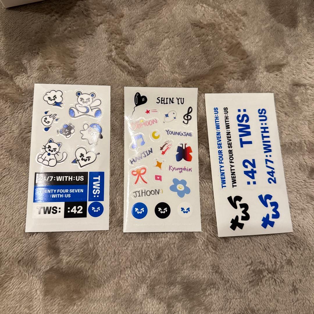 TWS ペンライト ホワイト ブルー