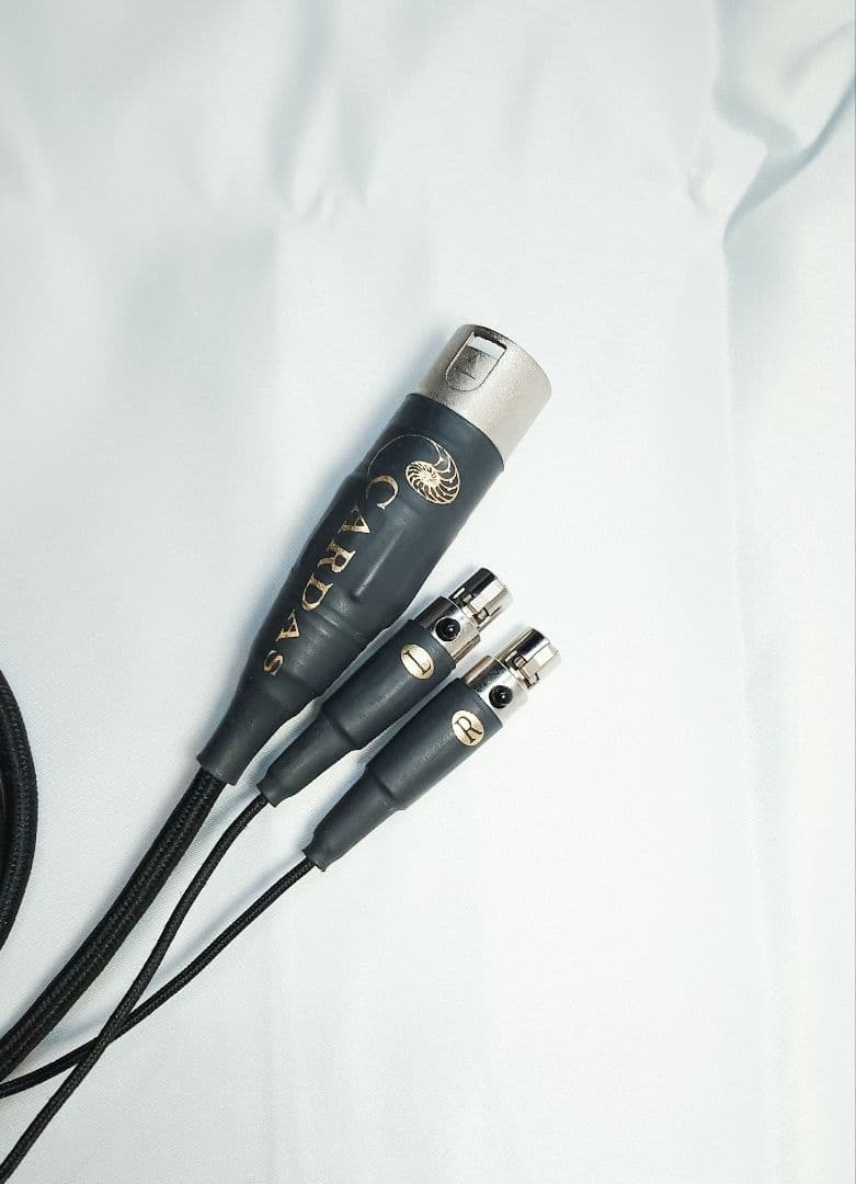 【最終値下げ】Audeze用Cardas Audio ヘッドホンケーブル1.5m