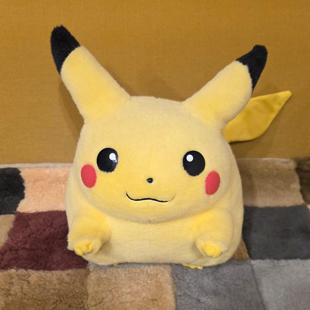 ポケモン 1/1ピカチュウ ぬいぐるみ 当時品 初代 TOMY製 等身大
