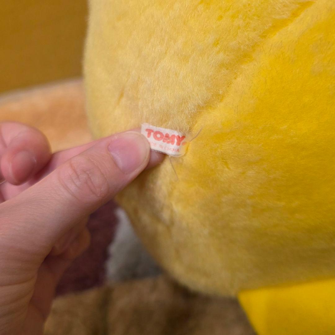 ポケモン 1/1ピカチュウ ぬいぐるみ 当時品 初代 TOMY製 等身大