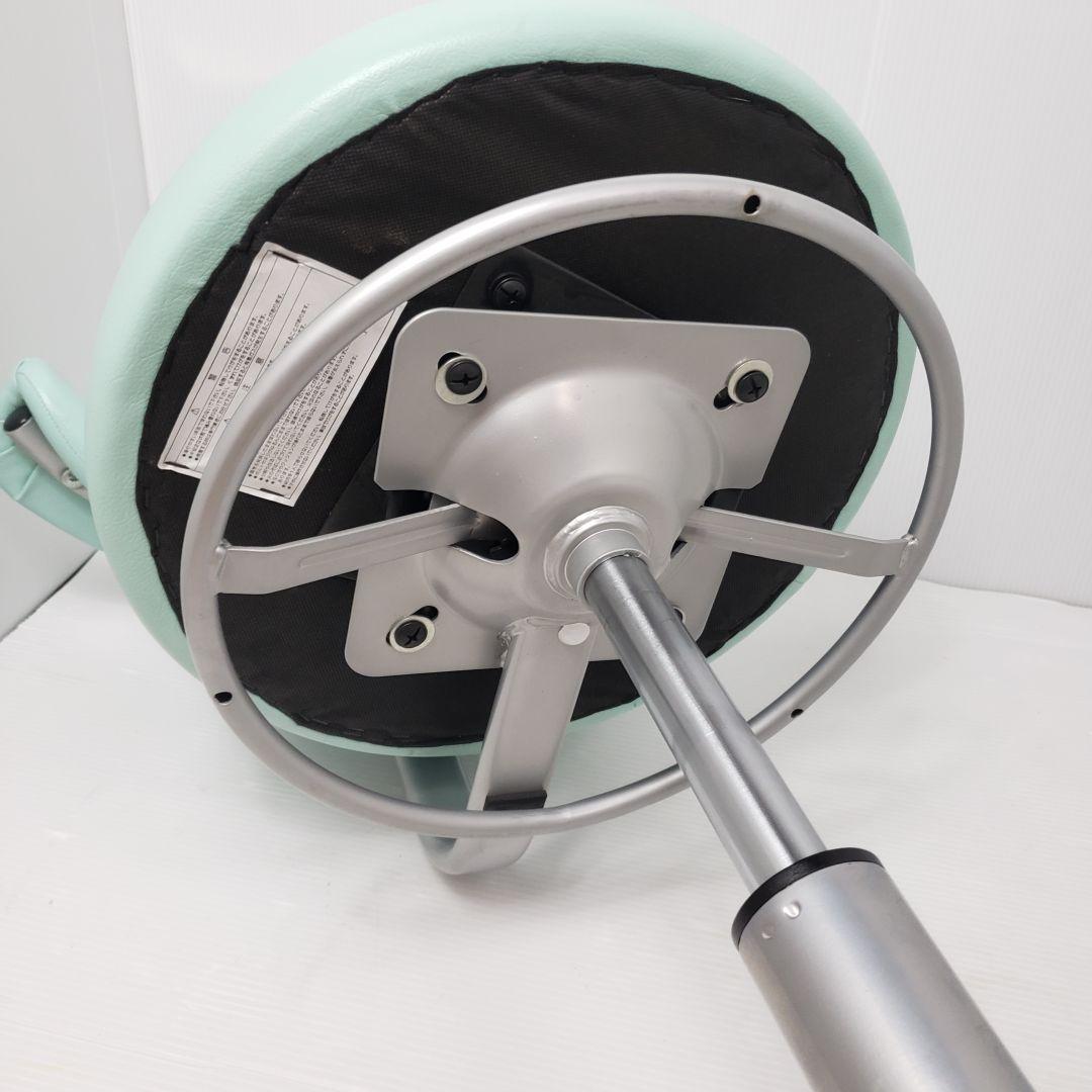 ②病院ドクター用丸椅子　藤沢工業　ACS700LBL　オフィースチェア　送料込み