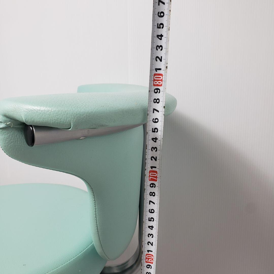 ②病院ドクター用丸椅子　藤沢工業　ACS700LBL　オフィースチェア　送料込み