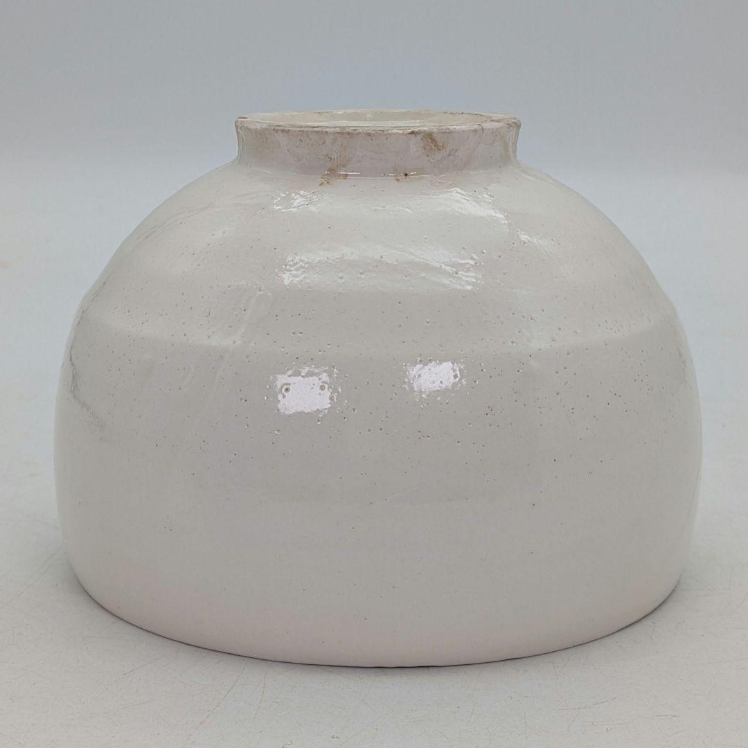 日展評議員 叶光夫 白瓷茶盌 共箱合布 白磁 抹茶碗 抹茶茶碗 茶道具 茶器