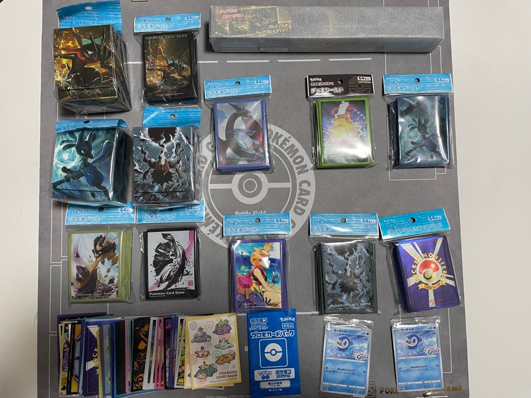 ポケモンカード　旧スタートデッキ100 スリーブ等　まとめ売り
