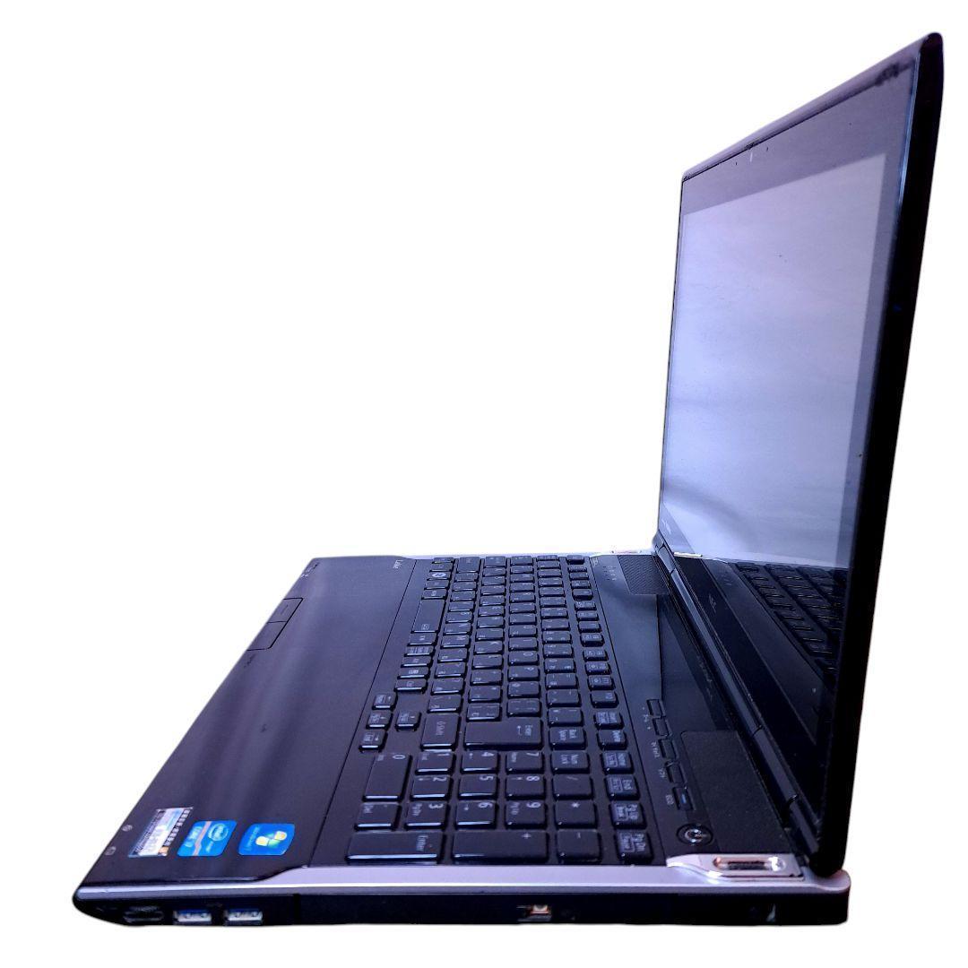 ノートPC ブラック Windows11 オフィス付き i7 16GB SSD