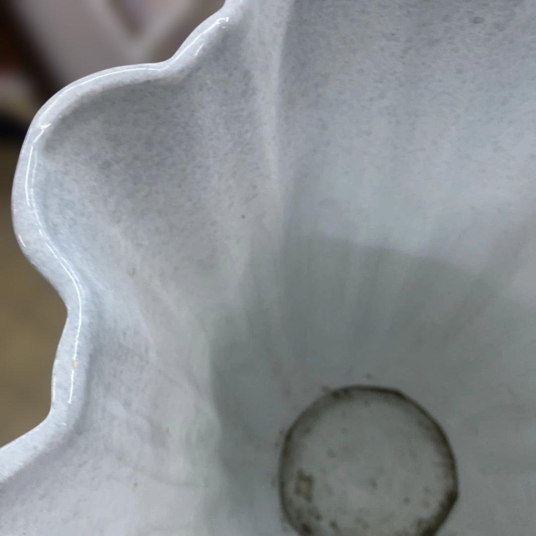 アンティーク　焼き物　傘立て　イタリア製