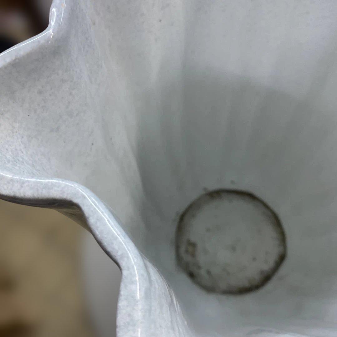 アンティーク　焼き物　傘立て　イタリア製