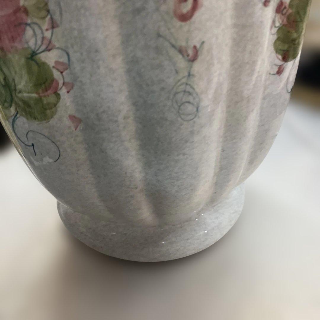 アンティーク　焼き物　傘立て　イタリア製