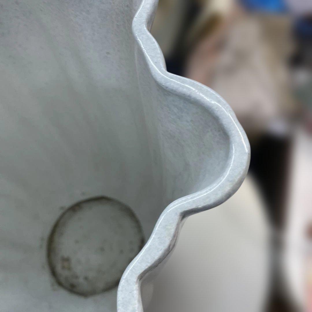 アンティーク　焼き物　傘立て　イタリア製